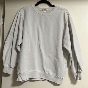 Agolde Crew Neck Sweatshirt 3/4 sleeves